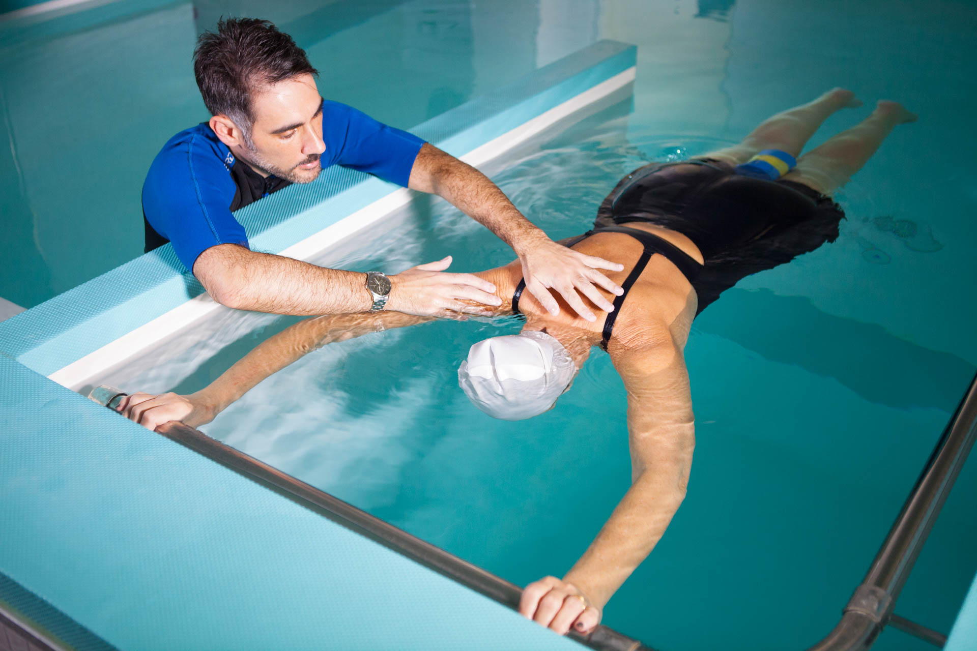 idrokinesiterapia per i dolori vertebrali